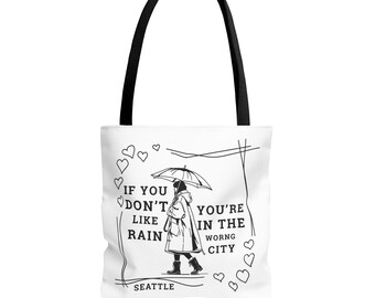 Seattle Rain Tote Bag