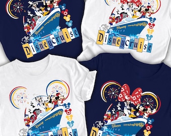 Custom 2026 Cruise Family Shirt, Minnie & Mickey Matching Family Disney Cruise Shirt, Disney Cruise Squad Shirt, Disney Cruise Vacation