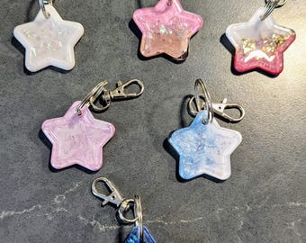 Star Keychains or Bag Charm for accessorizing