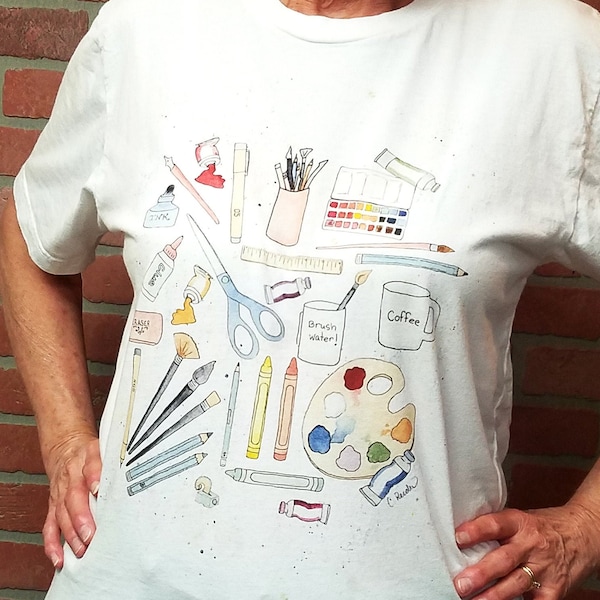 Artist Shirt - Etsy