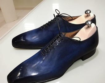 Handmade Leather Oxford Shoes: Italian Design, Classic Wedding Footwear