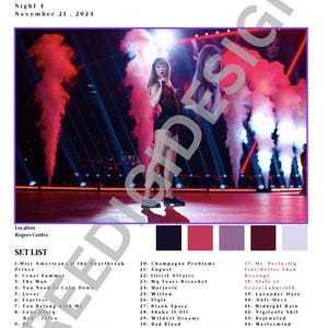 Custom Concert Poster