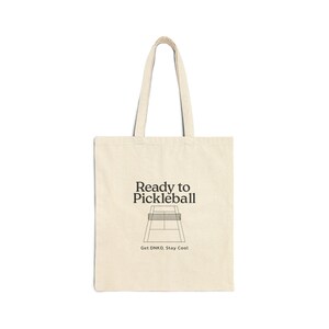 Ready to Pickleball Tote Bag