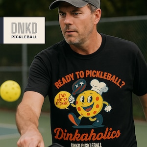 Dinkaholics Pickleball Social T-Shirt – Funny Pickleball Shirt, Pickleball Apparel, Great Pickleball Gift for Players