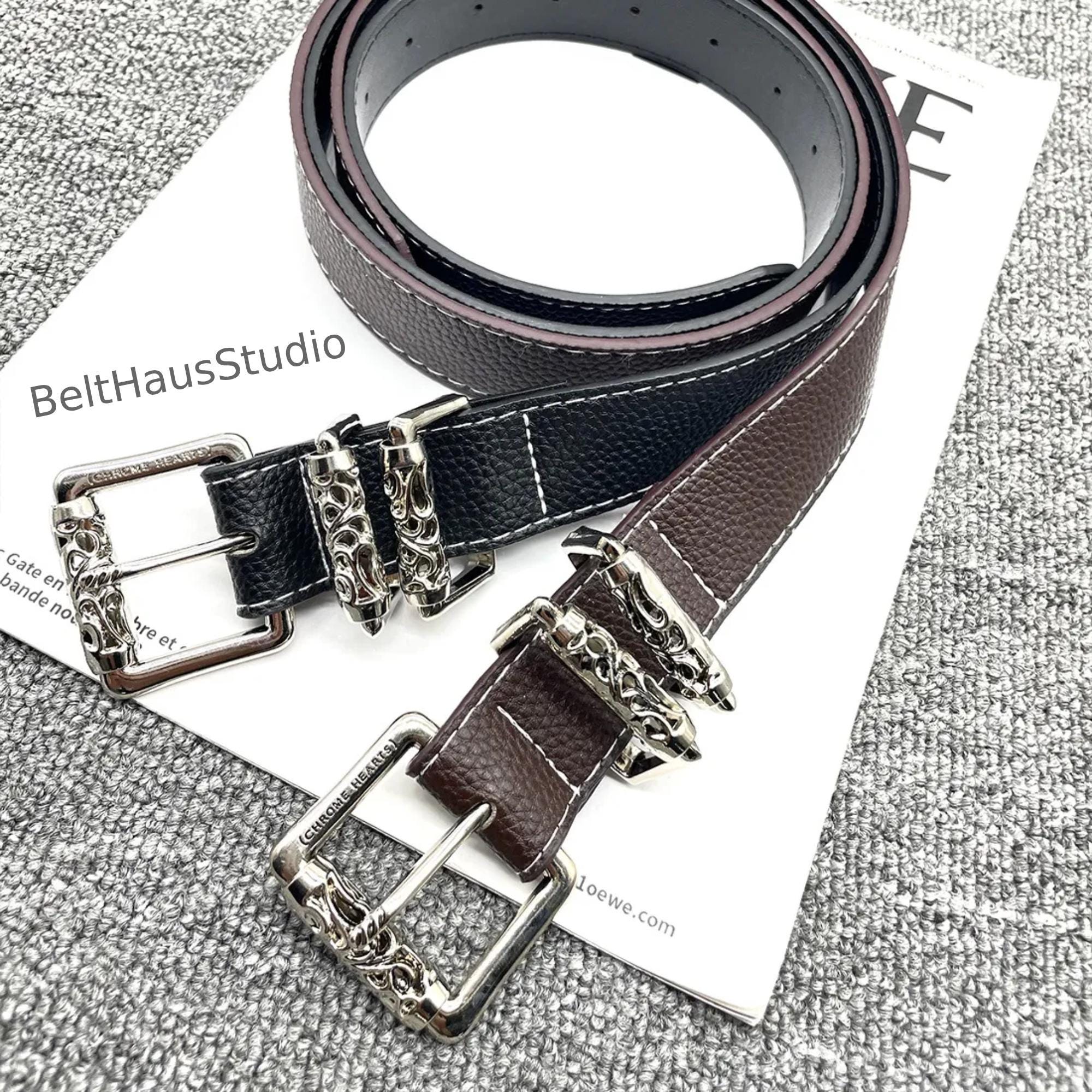 Chromehearts belt - Etsy Polska
