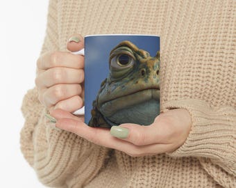 Lustige Frosch-Tasse
