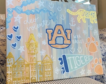 Custom College Canvas Painting