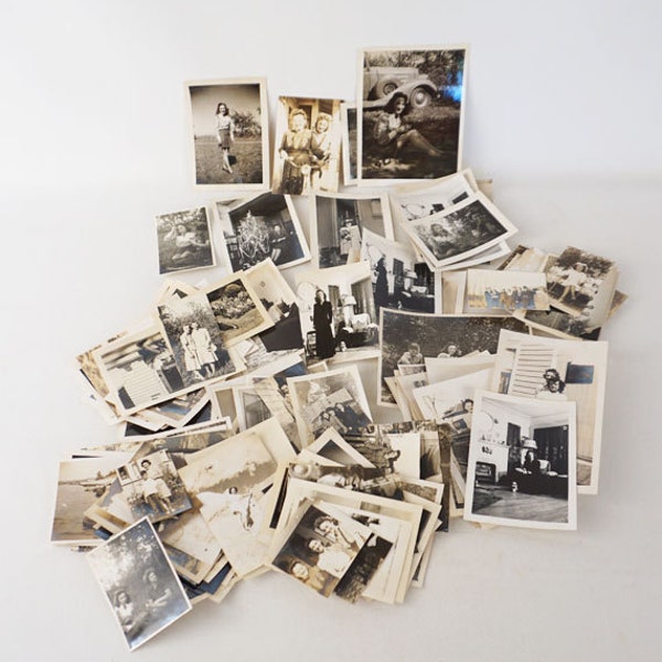 1940s Black and White Family Photographs 101