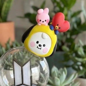 Maknae line 3D Printed Topper for BTS Army Bomb MOTS (SE) or New V4