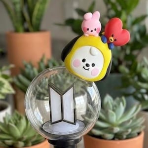 Maknae line 3D Printed Topper for BTS Army Bomb MOTS (SE) or New V4