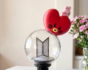 Cute Topper for BTS Army Bomb MOTS SE or V4–Light Stick Accessory