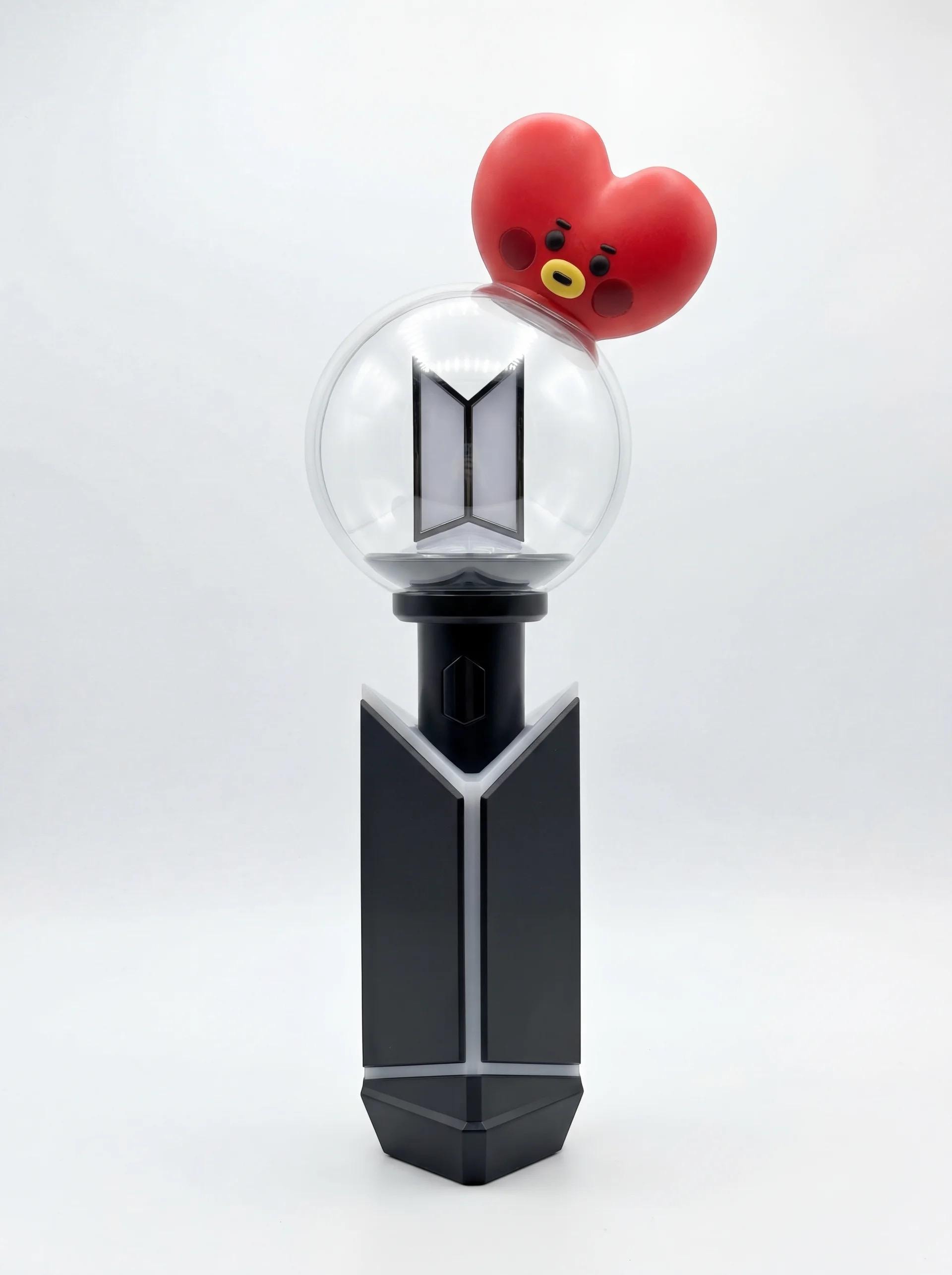 Cute Space Heart Topper for BTS Army Bomb MOTS SE or V4 - Etsy
