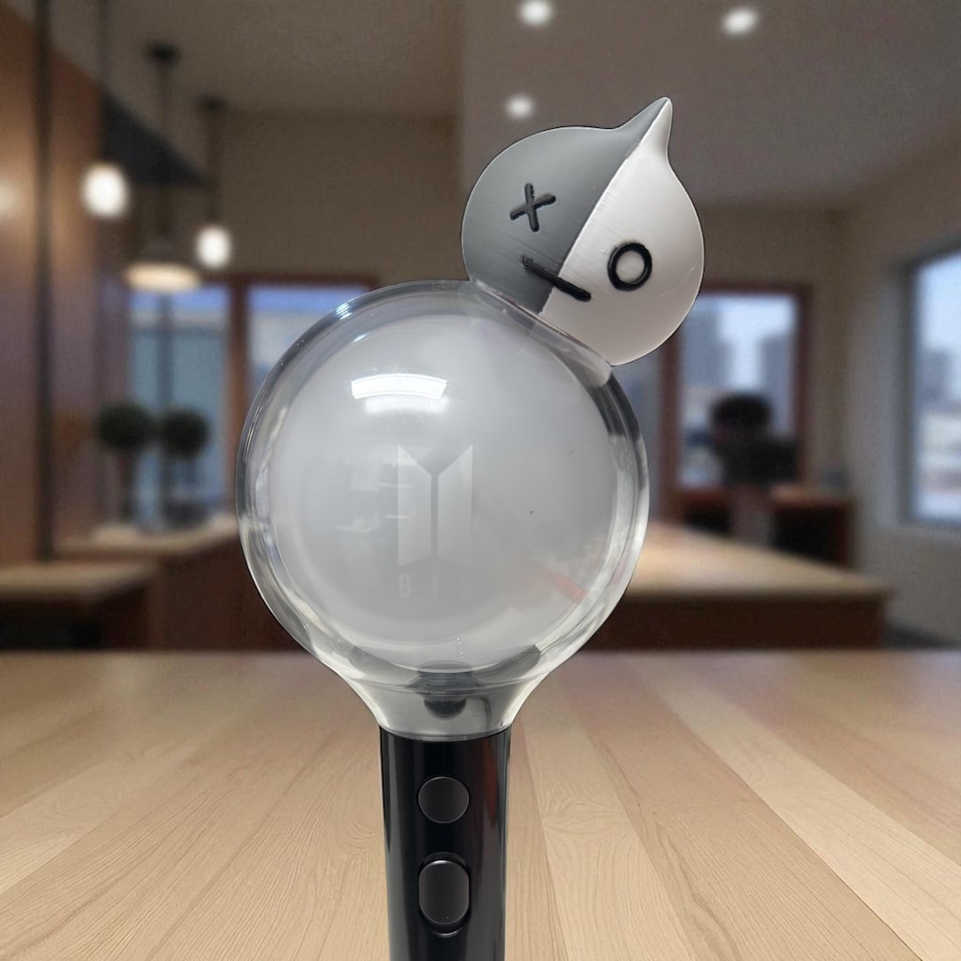 BT21 Van Inspired 3D Printed Topper for BTS Army Bomb MOTS (SE) or