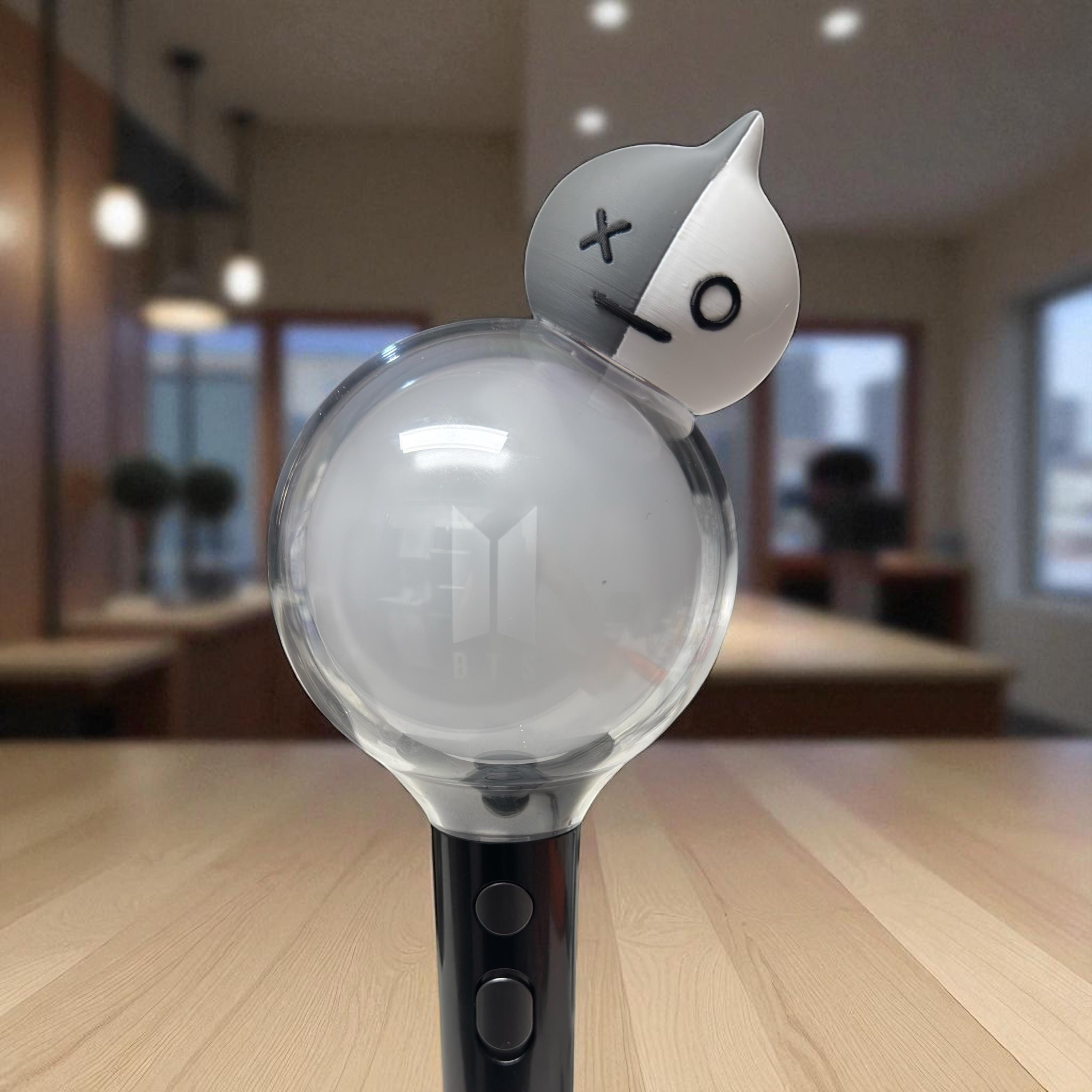 BT21 Van Inspired Topper for BTS MOTS (SE) Light Stick. 3D Printed
