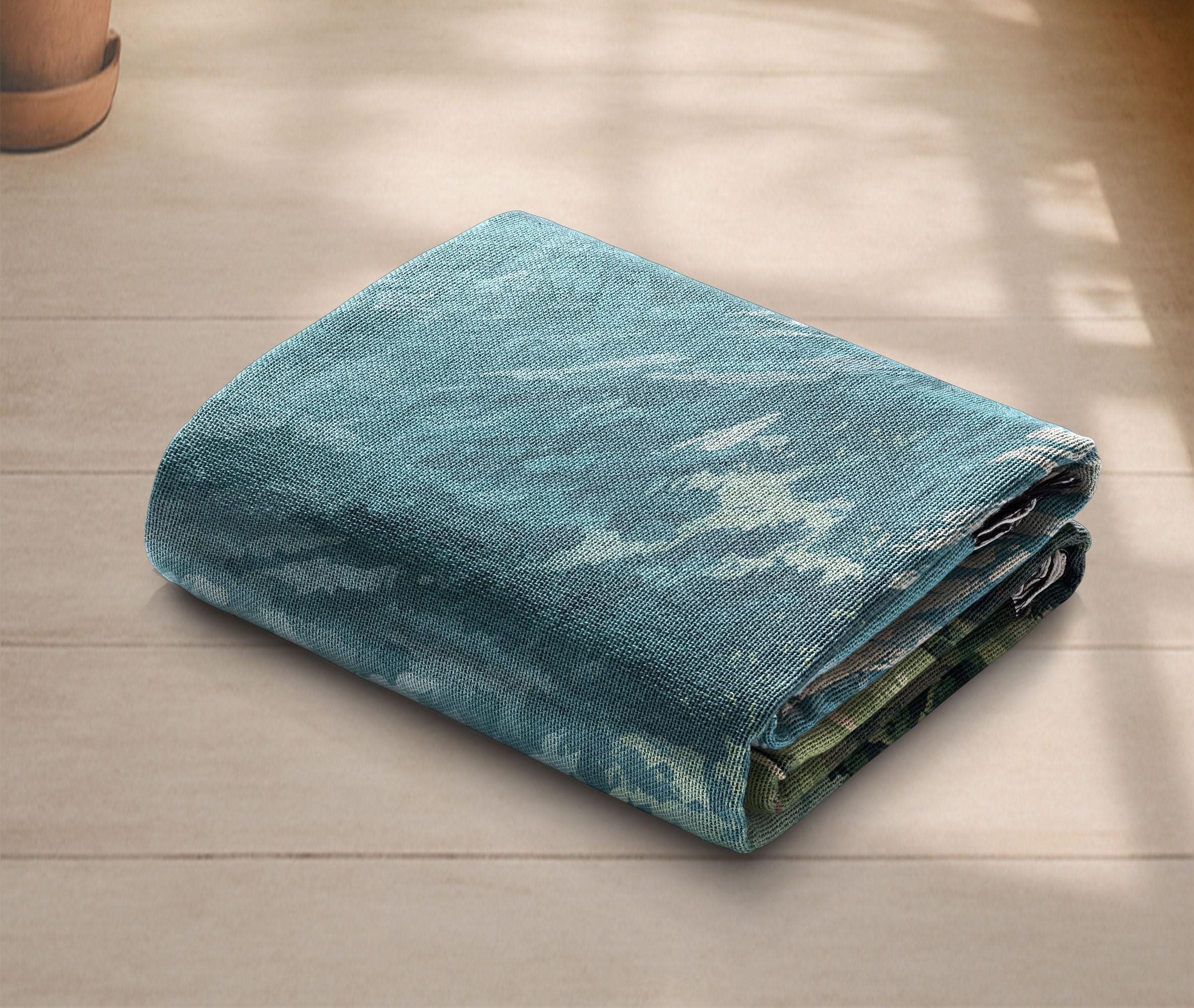 Mountain Lover 100% Cotton Woven Blanket, Hiker Gift Tapestry