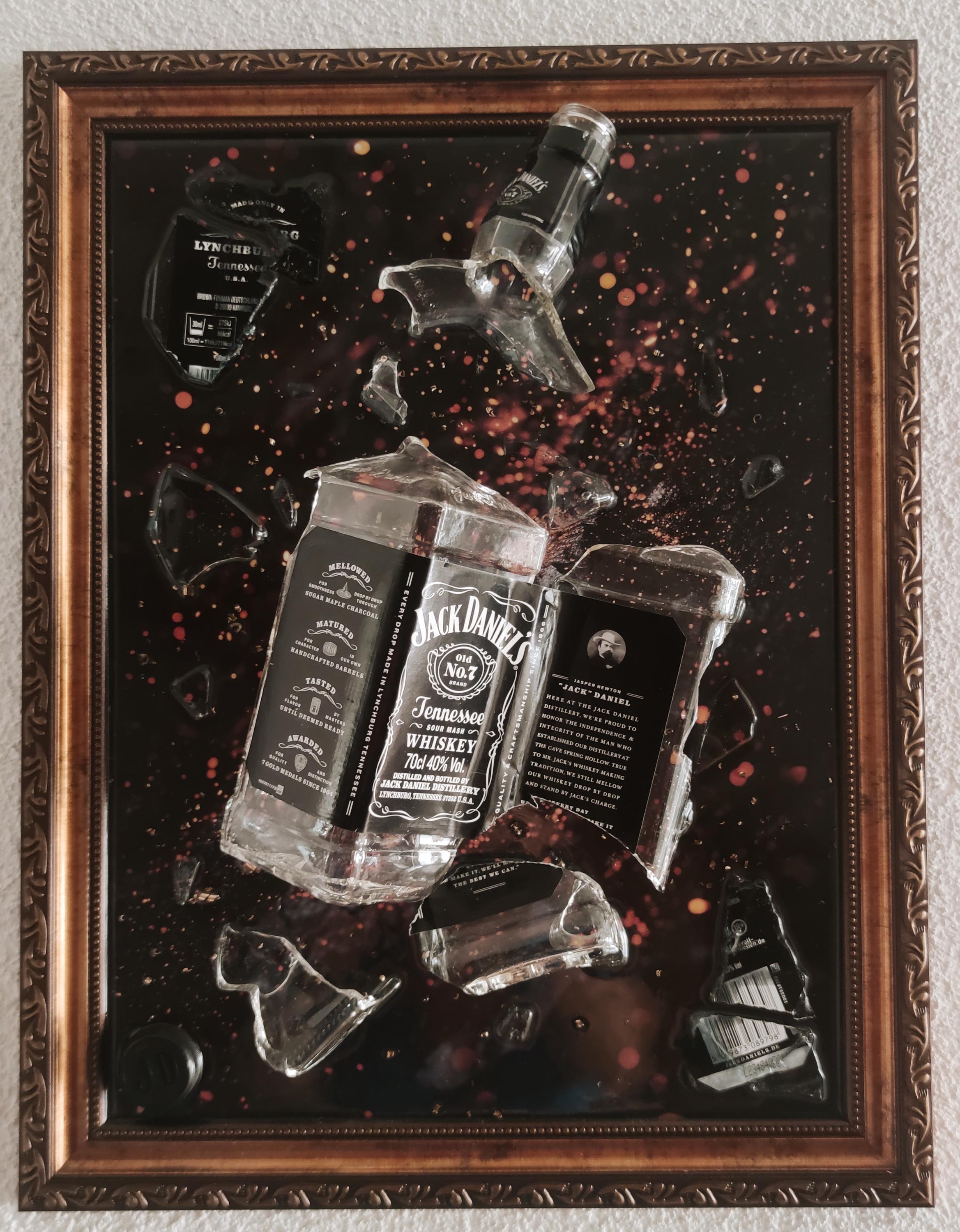 【一点物レジンアート】　Jack Daniel's Epoxy Resin Jack Daniels - Etsy