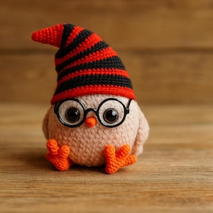Owl Crochet Pattern - Amigurumi Owl Digital PDF Tutorial - Instant Download, DIY Plush Decor, English Instructions