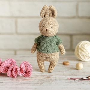 Crochet pattern bunny, Amigurumi easter plush bunny tutorial, Crochet pattern rabbit, English pattern amigurumi pdf