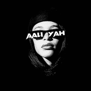 Ready to print Aaliyah T Shirt Design PNG Instant Download 300 Dpi