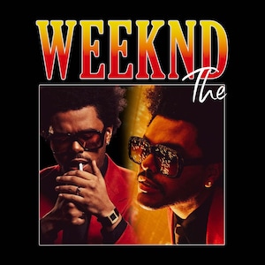 The weeknd Tshirt Design, The weeknd Graphic Tees, The weeknd DTF Transfer Print, PNG Instant Download.