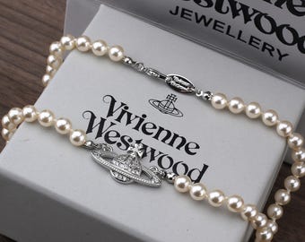 Vivienne Westwood Gold Triple Pearl Choker Necklace - Etsy 日本