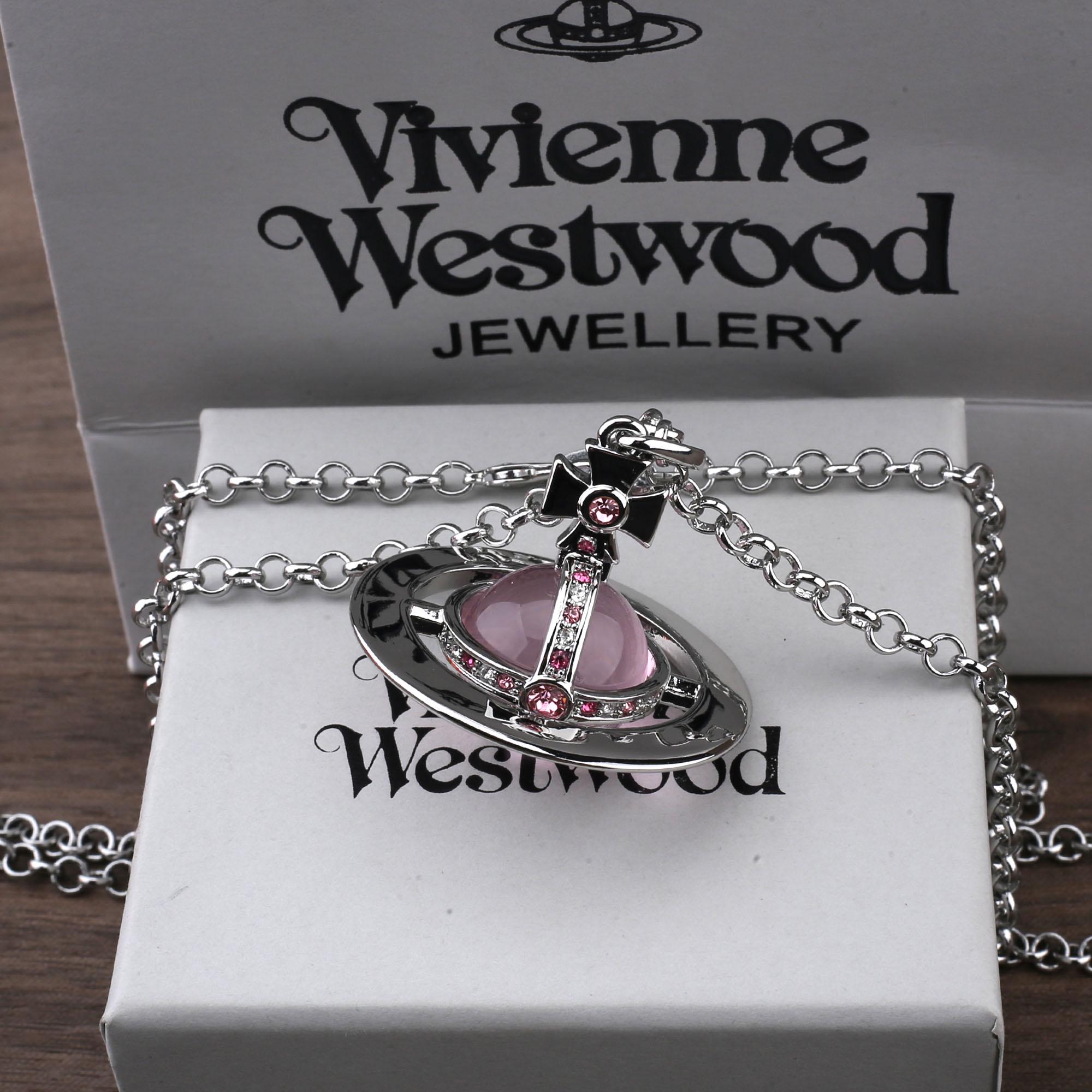 Vivienne westwood pink orb necklace - Etsy 日本