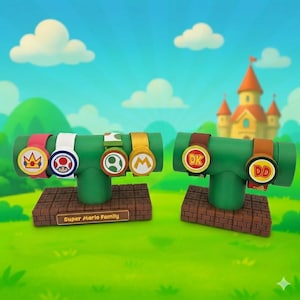 Soporte de exhibición de Power Band impreso en 3D / Soporte universal para Epic Magic Band Super Nintendo World