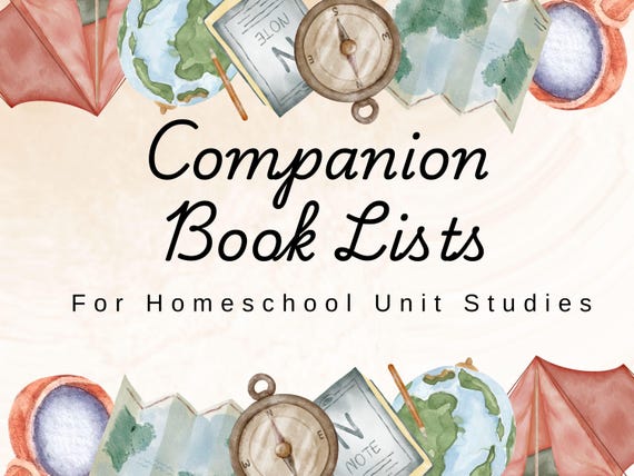 Preschool & Elementary Book Lists: 26 Unit Study Themes (PDF Download) .