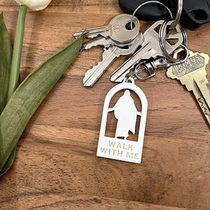 Walk With Me keychains for 2026 LDS youth theme! Bulk gifts, handouts or keepsakes for LDS young men, young women, and primary!
