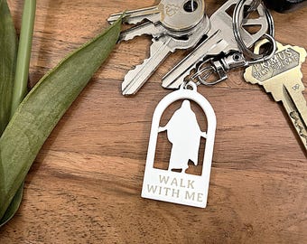 Walk With Me keychains for 2026 LDS youth theme! Bulk gifts, handouts or keepsakes for LDS young men, young women, and primary!