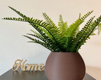 3D Printed Vase: Modern Minimalist Home Decor for Fresh/Dried Flowers
