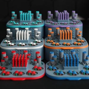 3D Printed Catan Game Pieces Set, Compatible with Cities & Knights + Seafarers, Custom unofficial Board Game Upgrade, 4-6 Players Kit