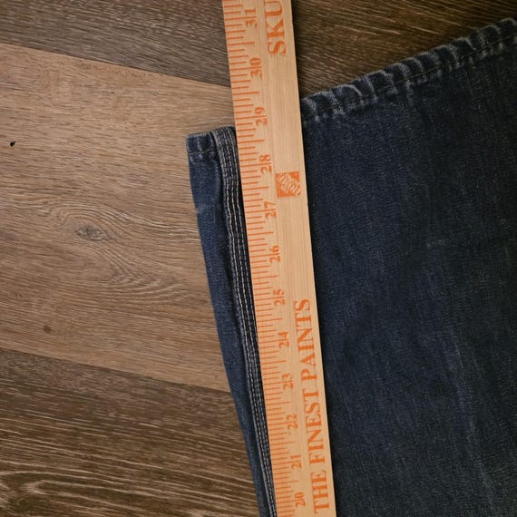 VTG Lee Denim Overalls 1940s 1950s Sanforized Don… - image 15