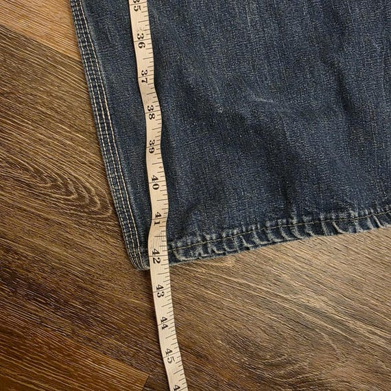 VTG Lee Denim Overalls 1940s 1950s Sanforized Don… - image 17
