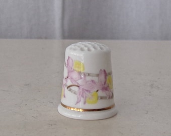 Porcelain Thimble Sewing Notions Made In Wales