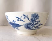Dr Wall Porcelain Soup Bowl Antique circa 1785 Royal Worcester