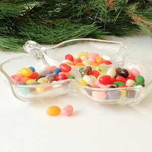 Vintage Leaf Shape Candy Dish