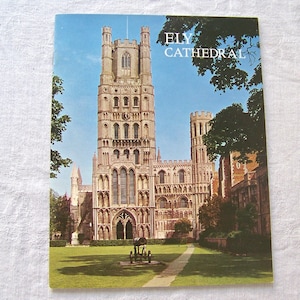 Vintage England Travel Guide Ely Cathedral 1973