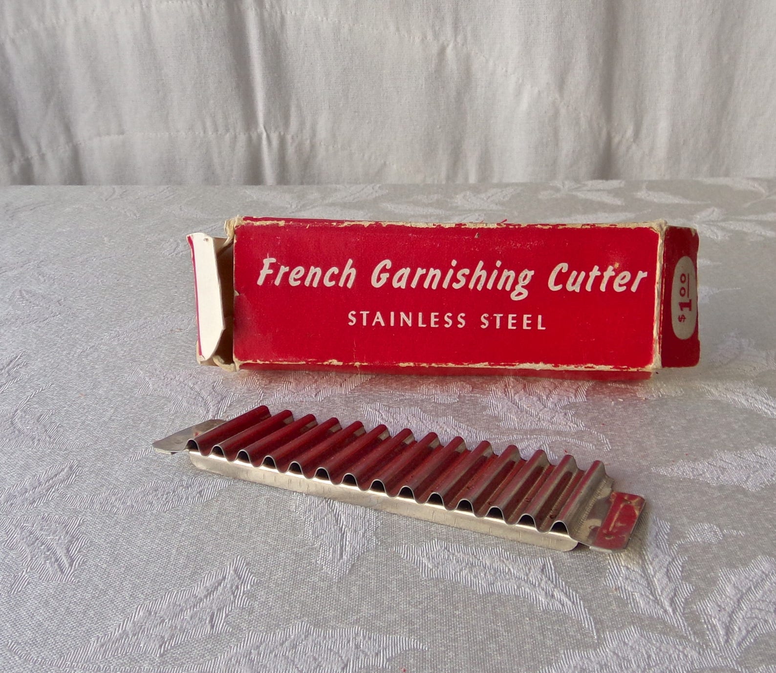 Vintage French Garnishing Cutter Mid Century Kitchen Tool Etsy