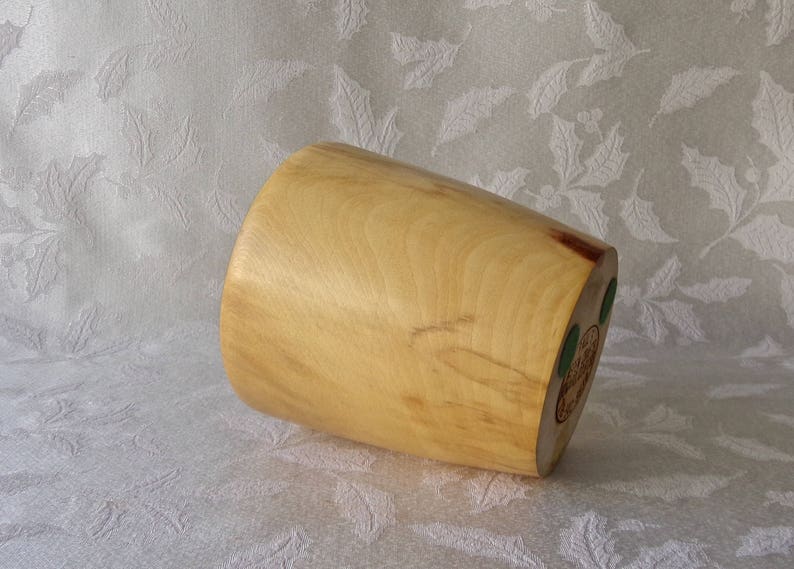 Vintage Aspen Wood Bowl Hand Crafted