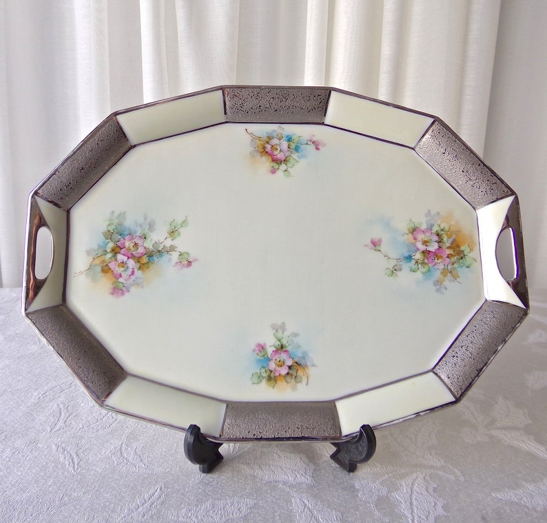 Vintage Vanity Tray Dresser Jewelry Display Art Deco Era Etsy