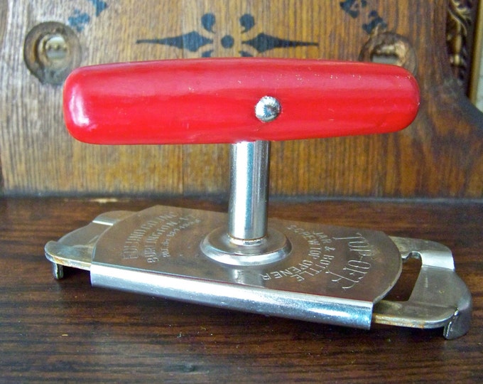 Vintage Top off Jar and Bottle Opener 1930s Etsy