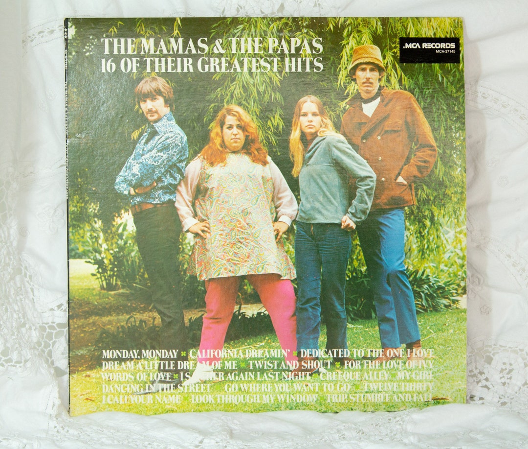 The Mamas & the Papas Vinyl Record Album 16 of Their Greatest Hits