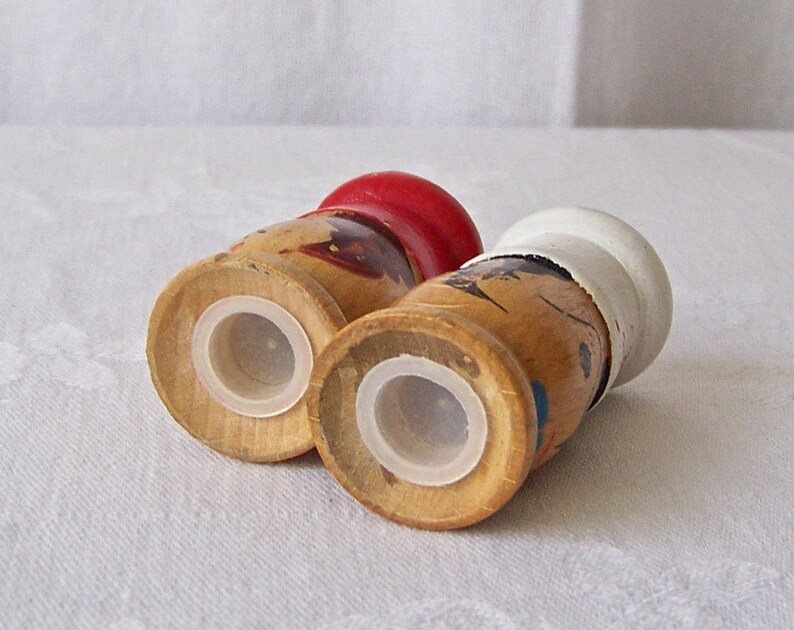 Vintage Salt and Pepper Shakers BBQ Grilling Backyard Picnic