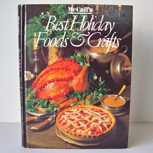 Vintage Holiday Foods and Crafts Book 1986