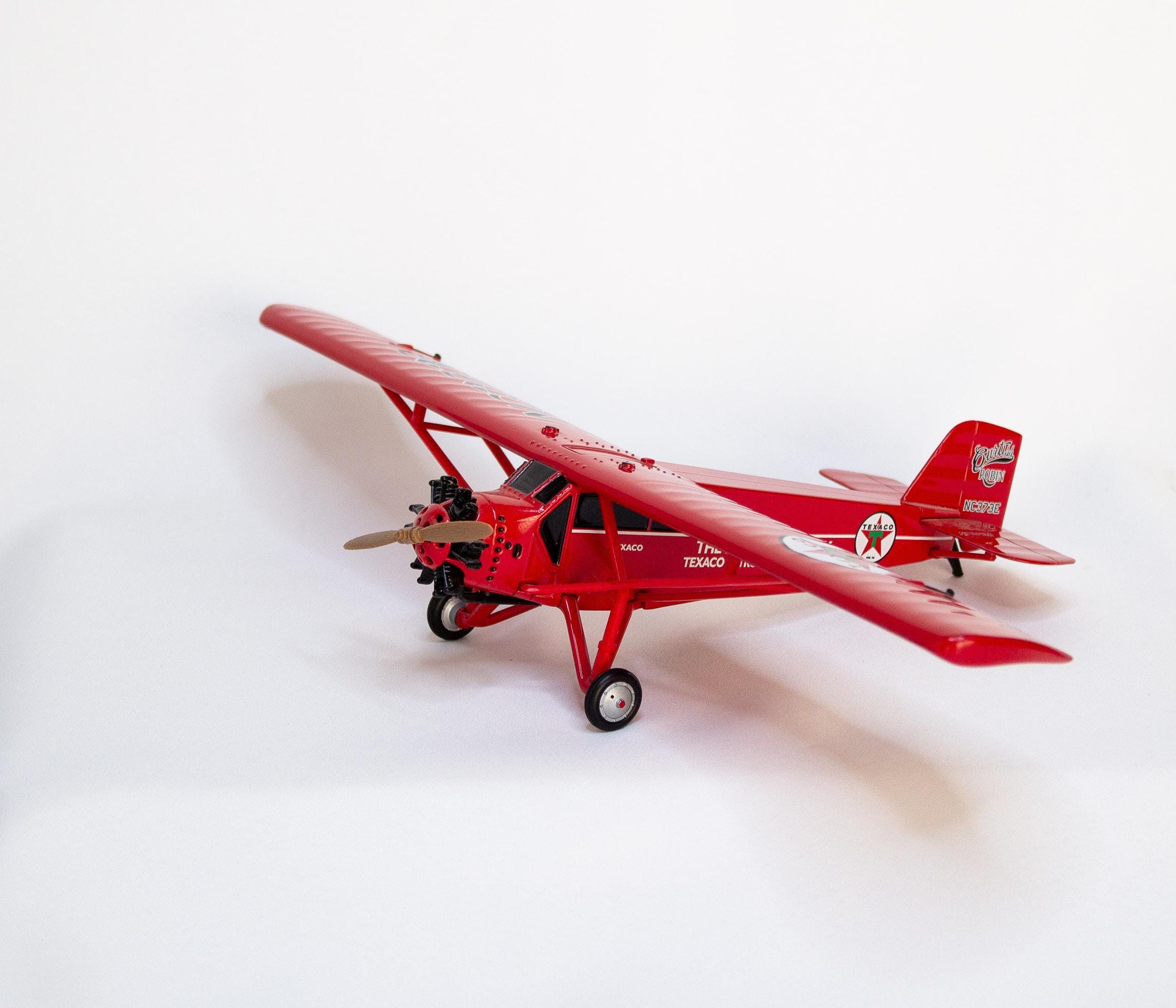 ヴィンテージ テキサコ 飛行機、1929年製カーティス ロビン、シリーズ6 