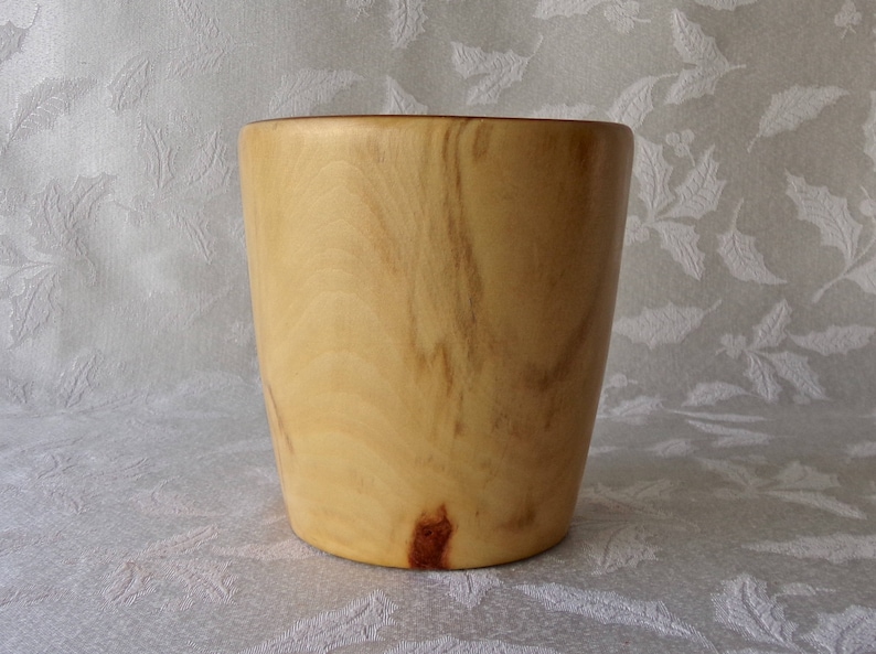 Vintage Aspen Wood Bowl Hand Crafted