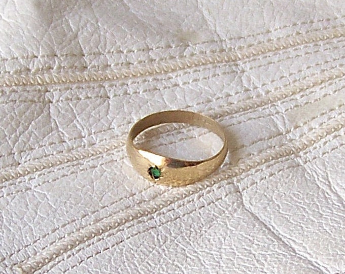 Vintage Baby Keepsake Ring 10k Gold Midi Ring Promise Ring Etsy
