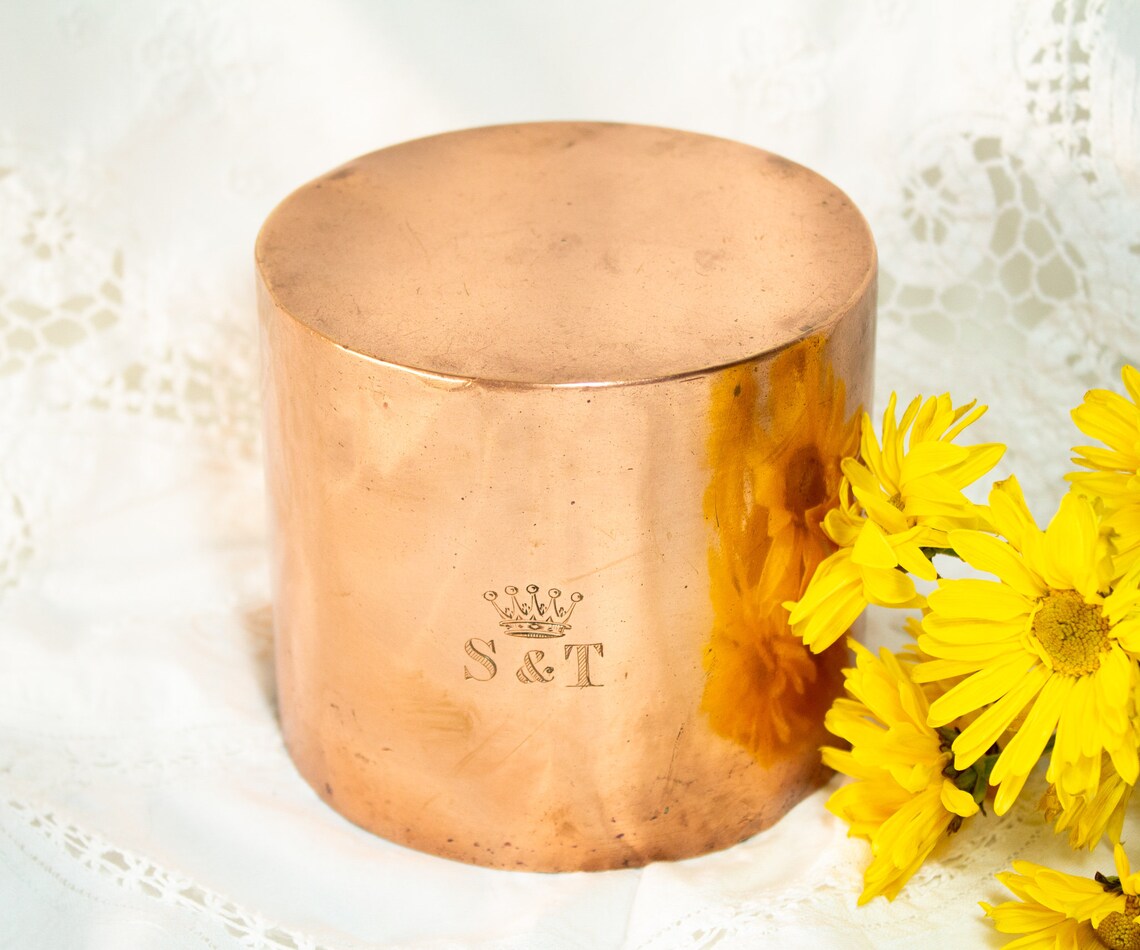 Copper Gelatin Mold Antique Restaurant Kitchen Decor Gift for Etsy