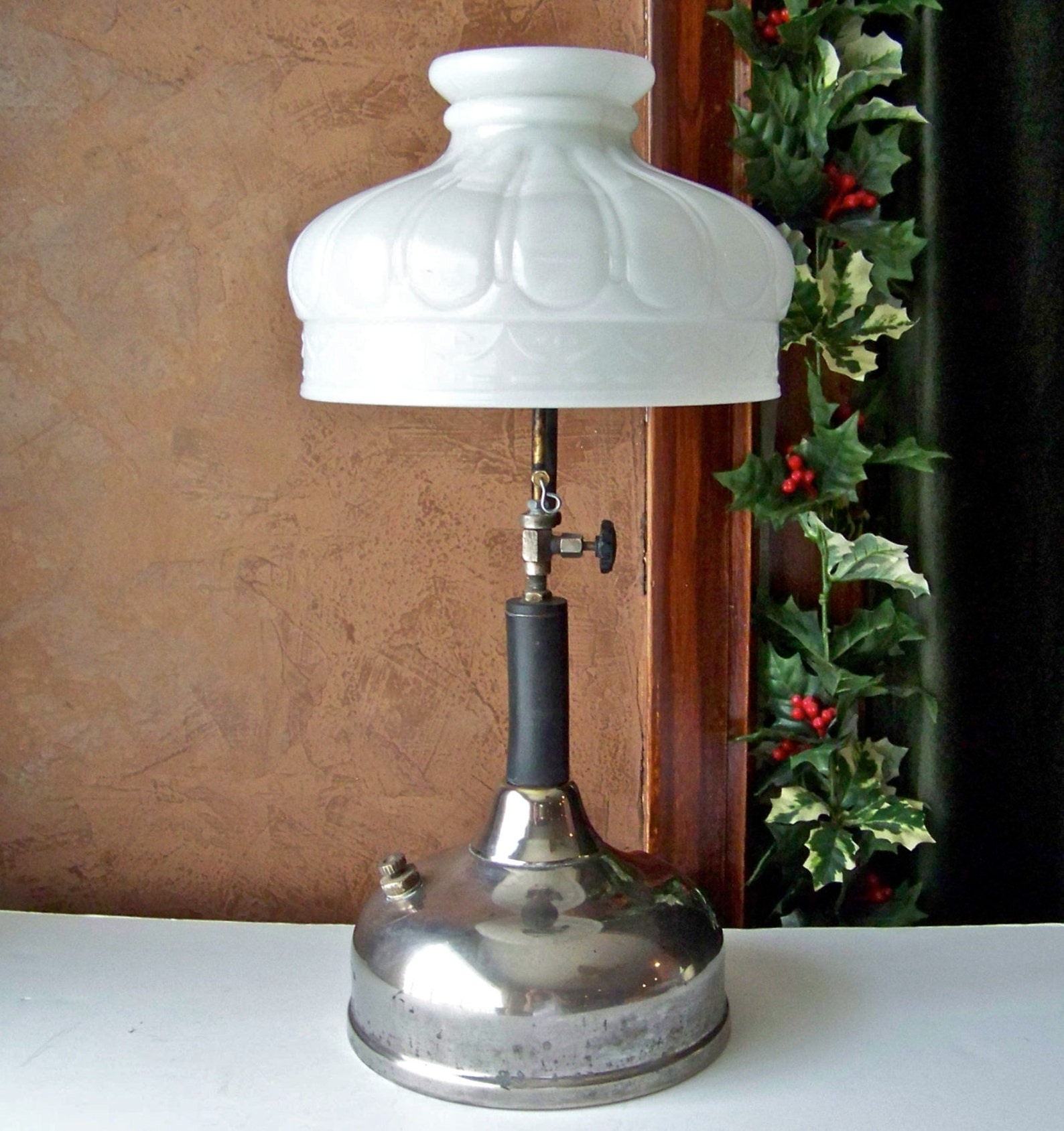 Antique Coleman Quick Lite Gas Lamp 1920s Gas Lantern Etsy